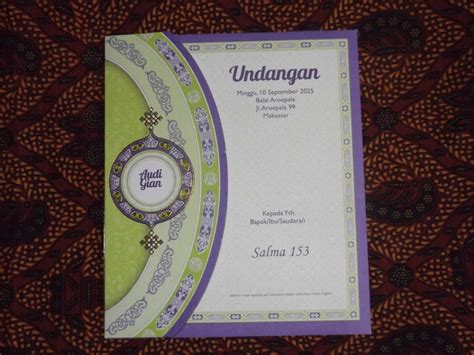 Di bawah ini akan saya berikan beberapa contoh undangan pernikahan islami terpopuler di tahun 2019. Contoh Undangan Pernikahan Muslim - Aneka Macam Contoh