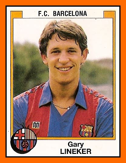 Gary winston lineker obe was english football's most famous striker in the 1980s and early 1990s. Old School Panini: Gary LINEKER el rey del Clasico