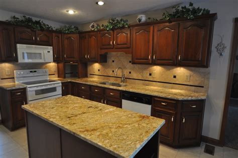 Tile countertops are also easy to install and repair, making them the perfect. Granite Countertops and Tile Backsplash Ideas - Eclectic ...