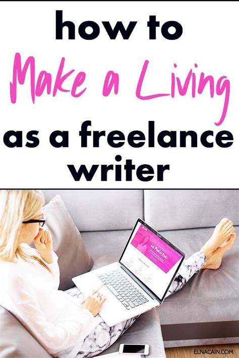 How To Make A Living As An Online Writer Elna Cain Freelance