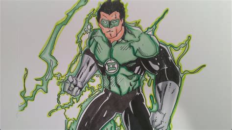 Synopsis in a mysterious universe, the green lantern corps, an elite defense force of peace and justice have existed for centuries. Inking/coloring Hal Jordan Green Lantern, DC comics - YouTube