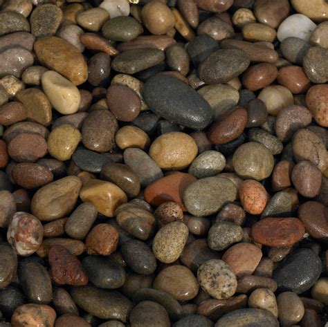 Multicolour Scottish pebbles 790kg | Departments | DIY at B&Q
