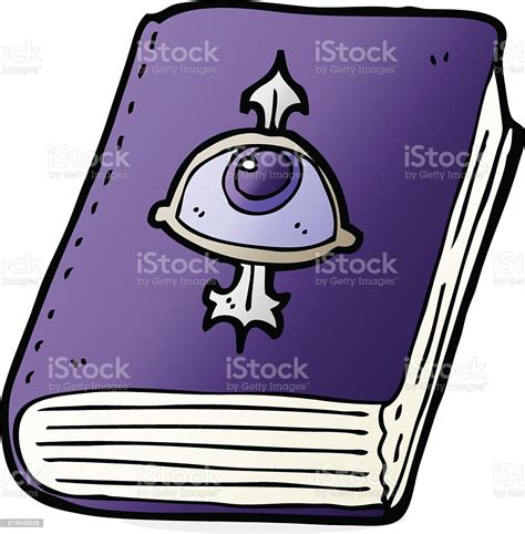 Cartoon Magic Spell Book Stock Illustration Download Image Now Book