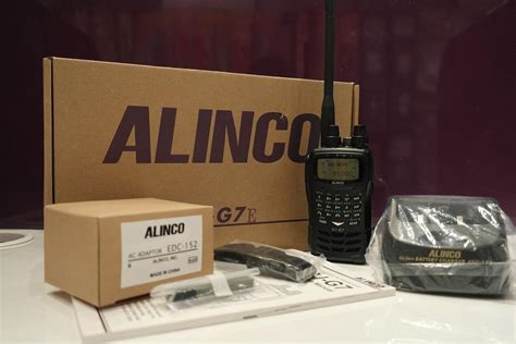 Second Hand Alinco Dj G7 Tri Band Handheld Transceiver
