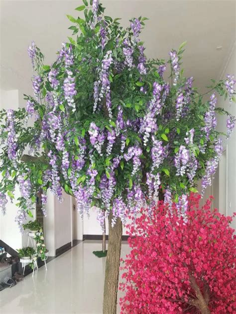 Wholesale silk flowers for all of your faux floral design needs. Wholesale Colorful Silk Flower Aritificial Wisteria Flower ...