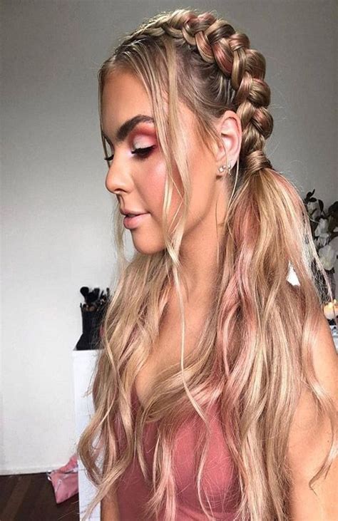 Beautiful Side Braids Hairstyles Ideas 2019 Concert Hairstyles