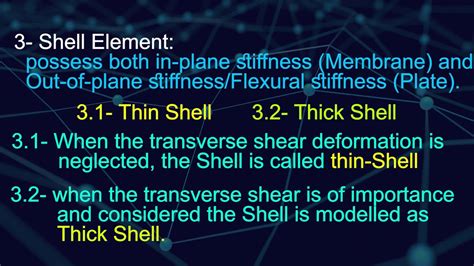 The Difference Bn Membrane Plate Shell Well Explained Youtube