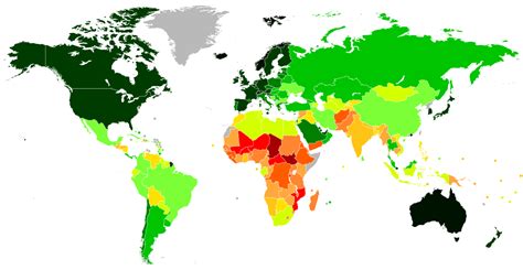Anexopaíses Por índice De Desarrollo Humano
