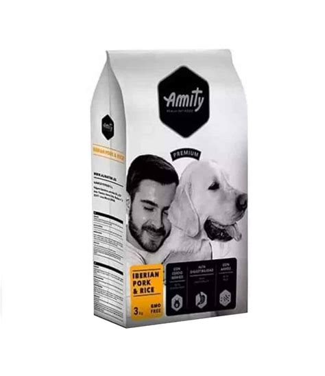 Amity Premium Iberian Pork And Rice Dog Food 15kg Wasilonline
