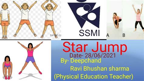 Star Jump Exercise Youtube
