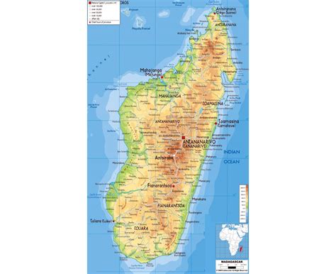 Maps Of Madagascar Detailed Map Of Madagascar In English Tourist