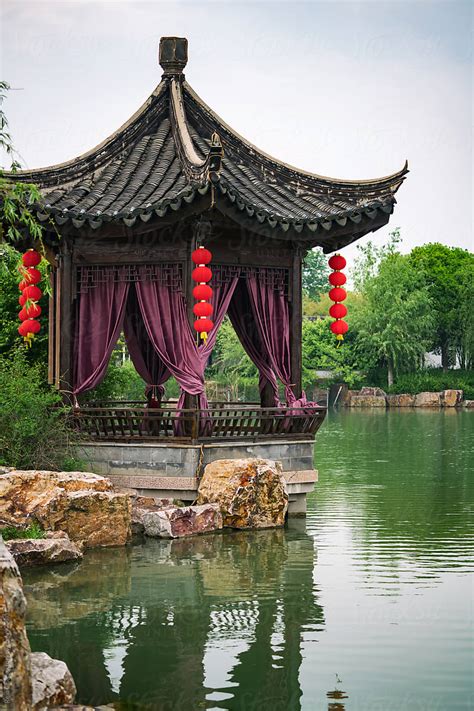 Ancient Chinese Architecture Del Colaborador De Stocksy Rein Cheng