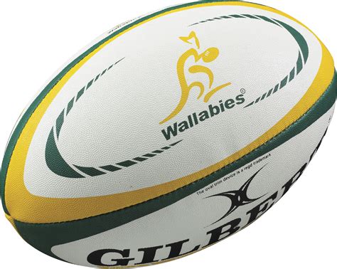 New Gilbert Official International Replica Rugby Game Ball Australia