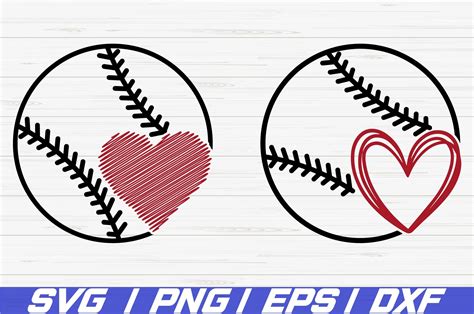 Free Free 327 Free Baseball Heart Svg SVG PNG EPS DXF File