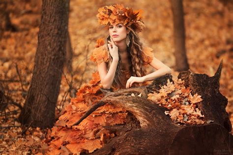 Photograph Autumn Girl By Sergey Shatskov On Px Photography People