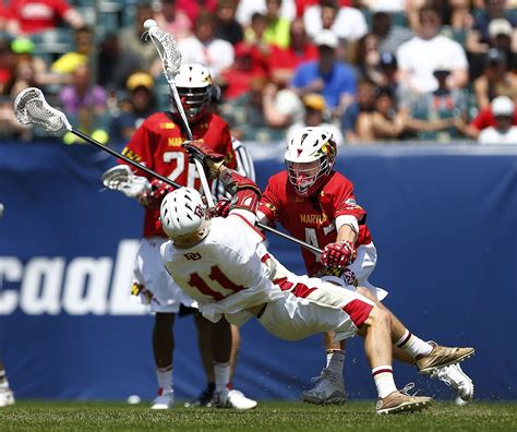 Maryland men's lacrosse welcomed back defenseman Mac Pons at Albany in ...