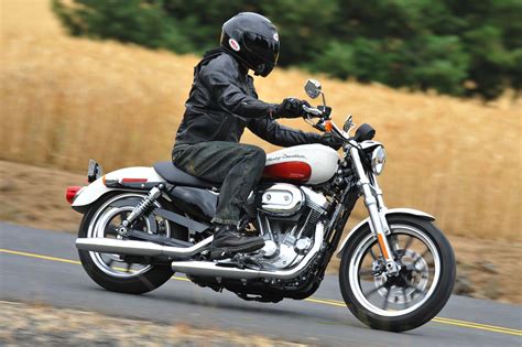 Only, not the large machines that harley makes. 2011 Harley-Davidson Sportster SuperLow Review
