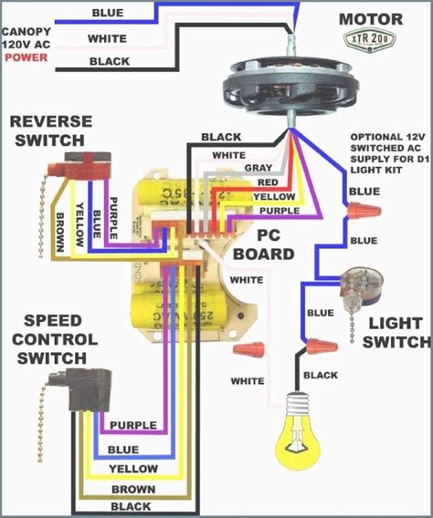 Ceiling Fan Wiring Diagram With Capacitor Connection Buzzinspire