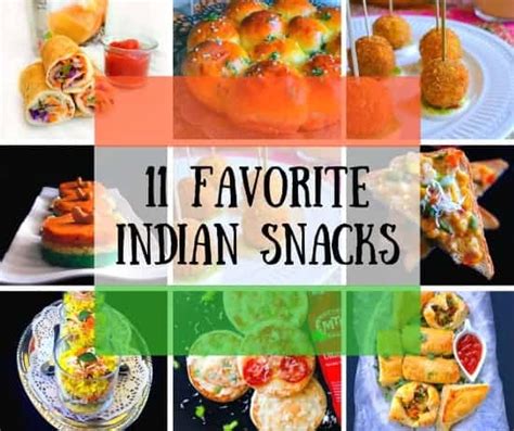 Indian food is great for entertaining and what better way to spice things up than with these tasty appetisers. 11 Favorite Indian Snack Recipes (Quick and Easy) # ...