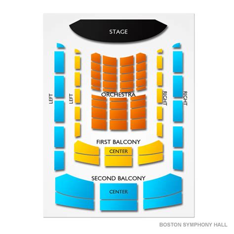 Boston Symphony Hall Seating Chart Vivid Seats