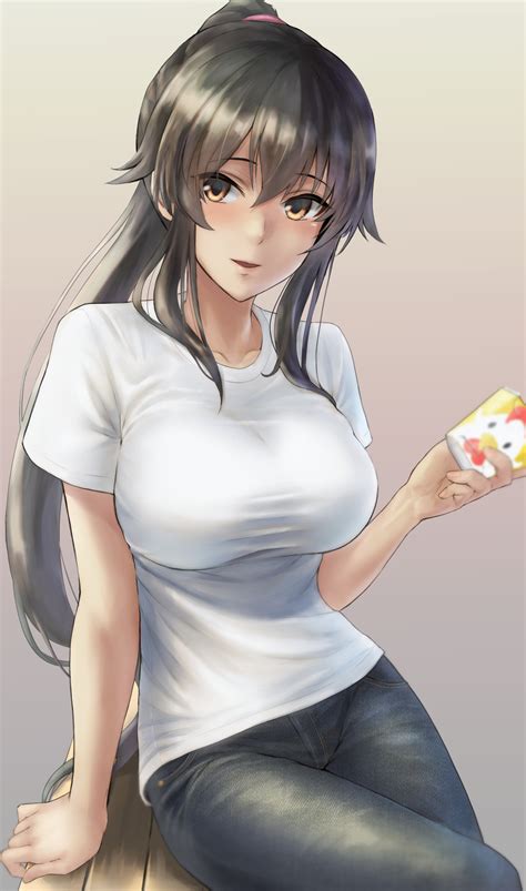 Bakgrundsbilder Anime Animeflickor Kantai Collection Yahagi