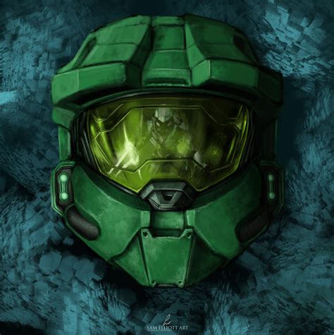 Artstation Master Chief Fan Art