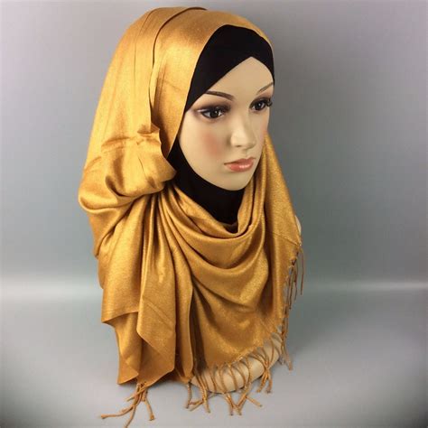 h24 hot sell female glitter lurex shawls muffler headband shimmer popular hijab muslim scarves