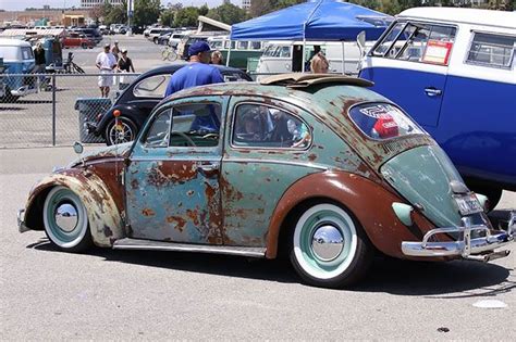 Stunning Photos Of Volkswagen Beetle Rat Rods With Patina Look On The