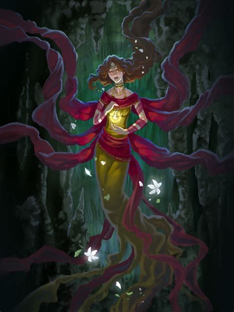 Persephone Queen Of The Underworld Greek Goddess Art By Angela R