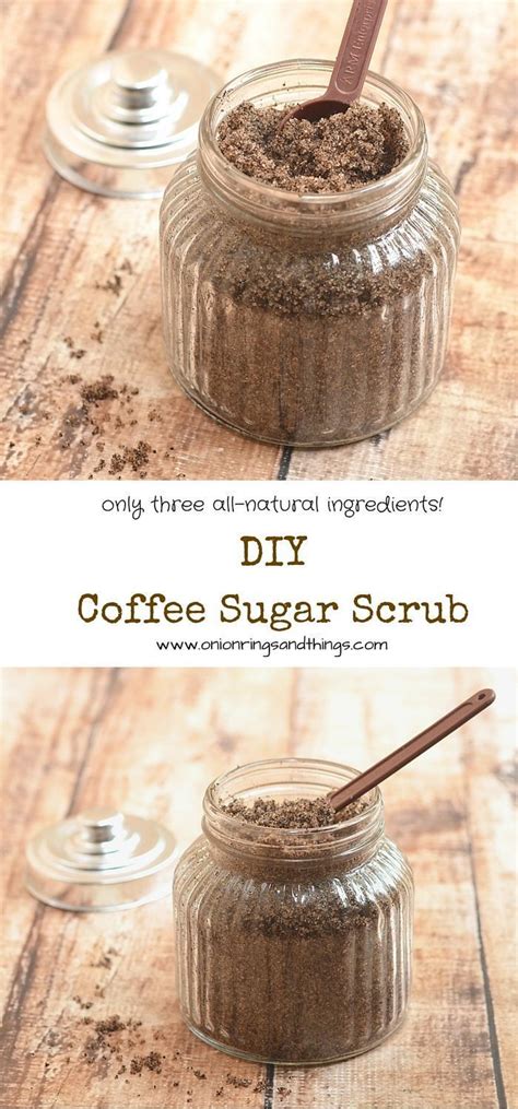 Homemade Coffee Sugar Body Scrub Recipe Coffee Sugar Scrub Diy