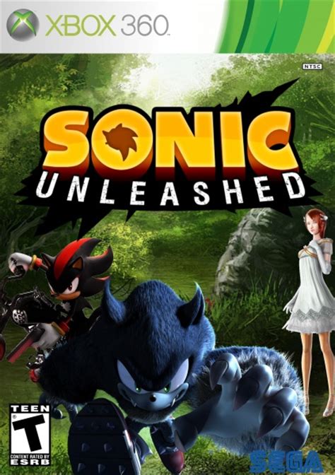 Sonic Unleashed Xbox 360 Box Art Cover By Superghostworld