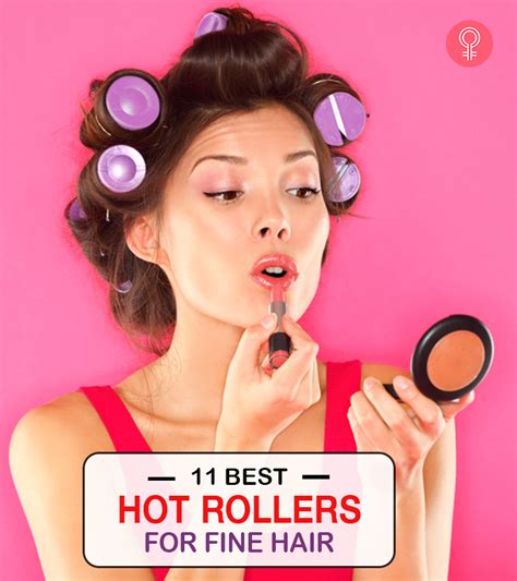 Wrap a piece of hair around the hair tie to hide it and secure the piece with a bobby pin. 11 Best Hot Rollers For Fine Hair To Add Volume
