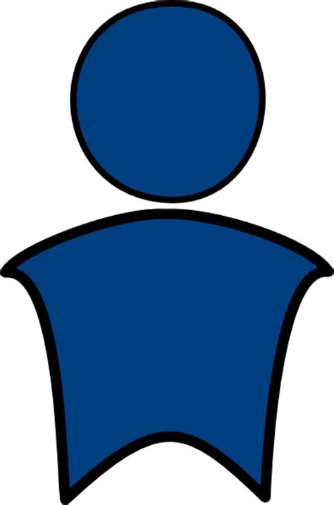 Blue Man 3 Clip Art At Vector Clip Art Online Royalty Free