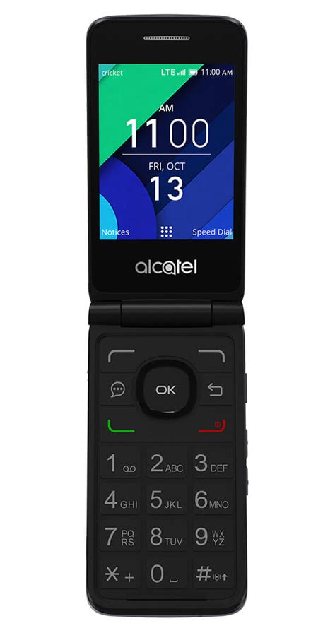 Alcatel Quickflip Basic Cell Phones Prepaid Cricket