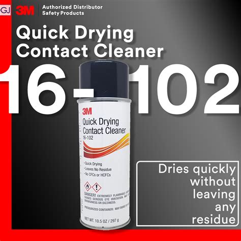 3M Quick Drying Contact Cleaner 16-102 / 10.5 oz (297 grams) / Perfect