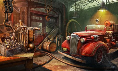 Antique Car Garage Fire