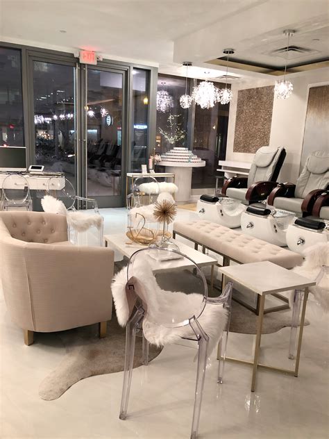 Luxury Nail Salon Interior Design