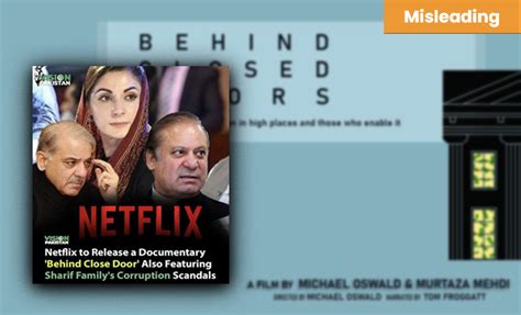 Behind Closed Doors Director Confirms No Deal With Netflix On Sharif