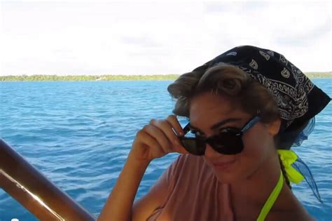 Kate Upton Topless As She Strips Down To Revealing Bikinis In Sizzling