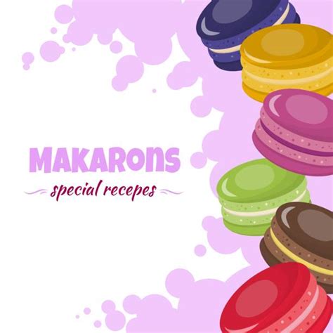 Macaron Ingredients Illustrations Royalty Free Vector Graphics And Clip