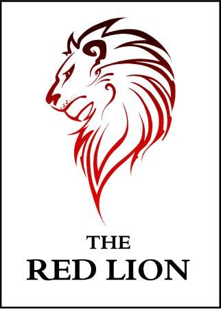 Animal king head, wildlife emblem, vector illustration. Red Lion Logo - Picture of The Red Lion, Broughton ...