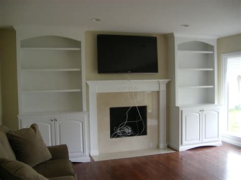 Next day delivery & free returns available. Custom Fireplace Mantle and Media Storage Cabinets in ...