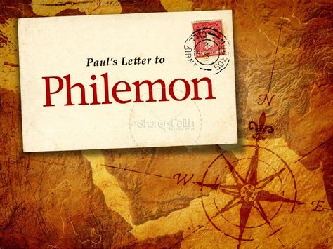 Paul Letter To Philemon Powerpoint Template Clover Media