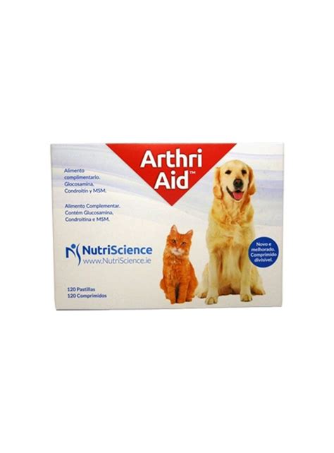 Arthri Aid Cão Gato 120 comprimidos Saude A sua Petshop