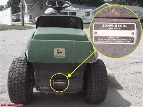 John Deere 68 Tractor Information