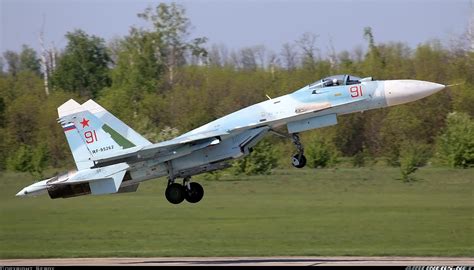 Sukhoi Su 27sm Russia Air Force Aviation Photo 6347893