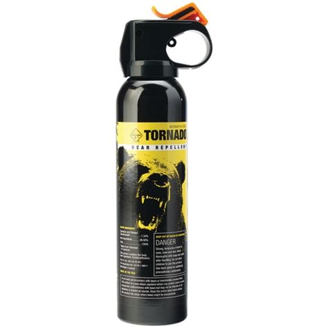 Moving at 60 mph, that tornado. Tornado RB0100 Bear Pepper Spray System