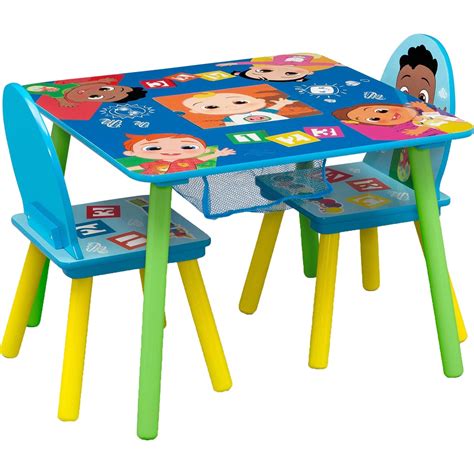 Delta Children Cocomelon Table And Chair Set | Chairs & Play Tables