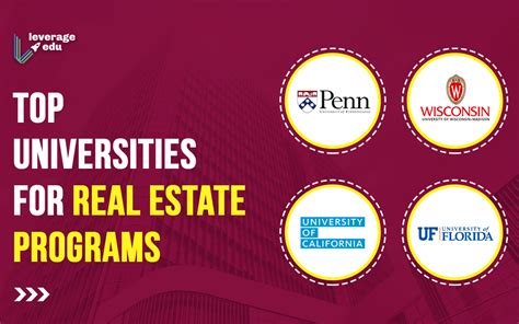 Top Universities For Real Estate Programs Leverage Edu
