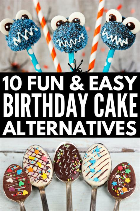 My hubby doesn't like cake….and if you are reading this post i am guessing you know someone who doesn't care for it either. 10 Awesome and Easy Birthday Cake Alternatives for Kids